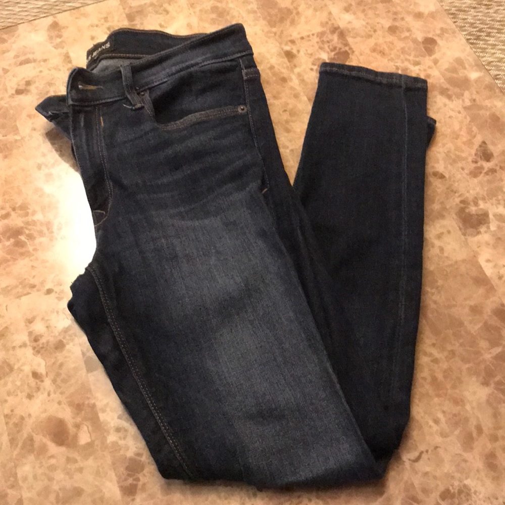 Express mid-rise legging jeans